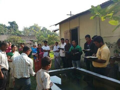 Baptism service